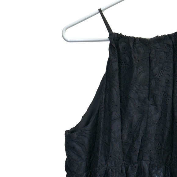 BCBG MaxazriaLace Halter Top. Size L - Picture 6 of 11